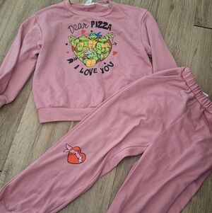Nickelodeon Pink Kids Matching Set